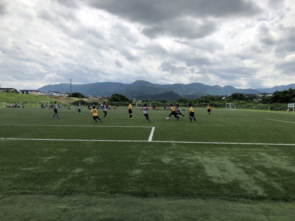 白石川サッカー公園交流戦に参加しました(2020.7.24)